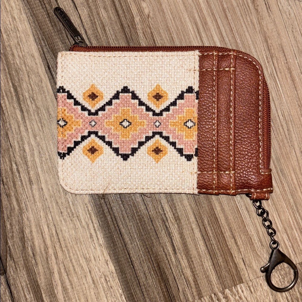 wrangler cream and pink/yellow small tote! - Picture 5 of 7